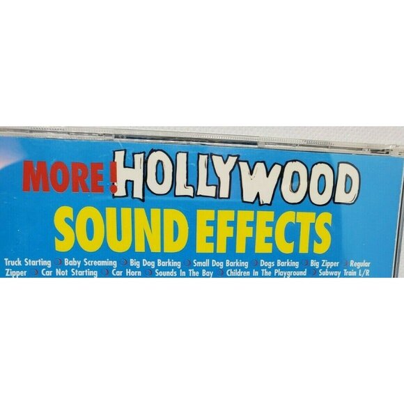 More Hollywood Sound Effects Various Artists CD 1989 No Scratches Clean - Picture 4 of 7
